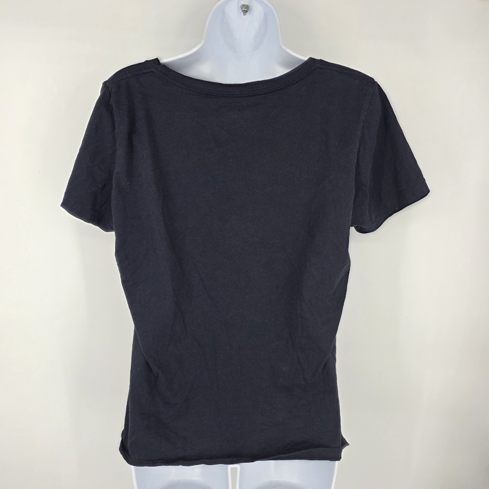 Vtg Cleveland Indians T Shirt Genuine Merchandise Women Size XL V Neck - Picture 2 of 6